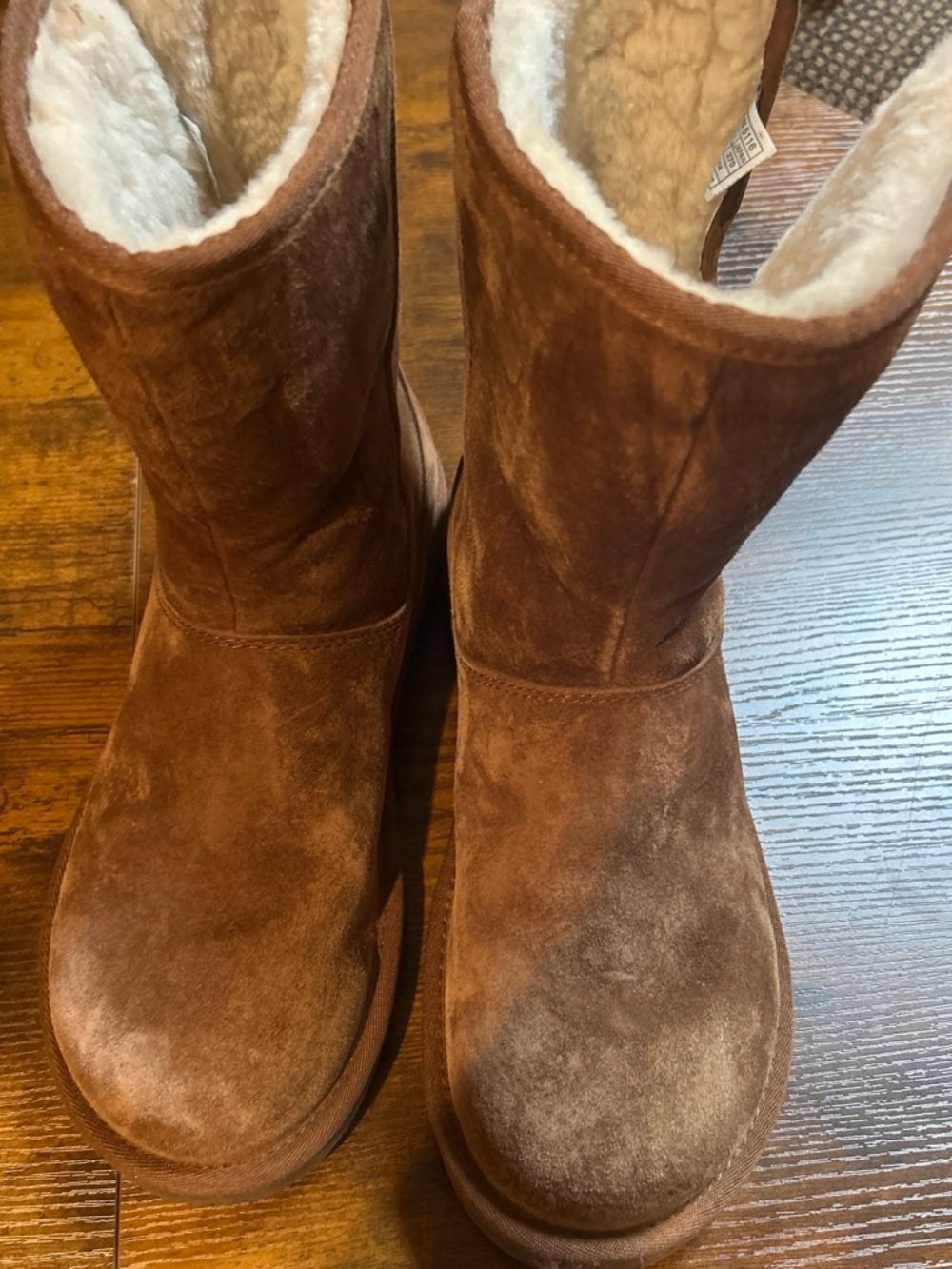 UGG Chestnut Suede Shearling Lined Women's Winter Boots